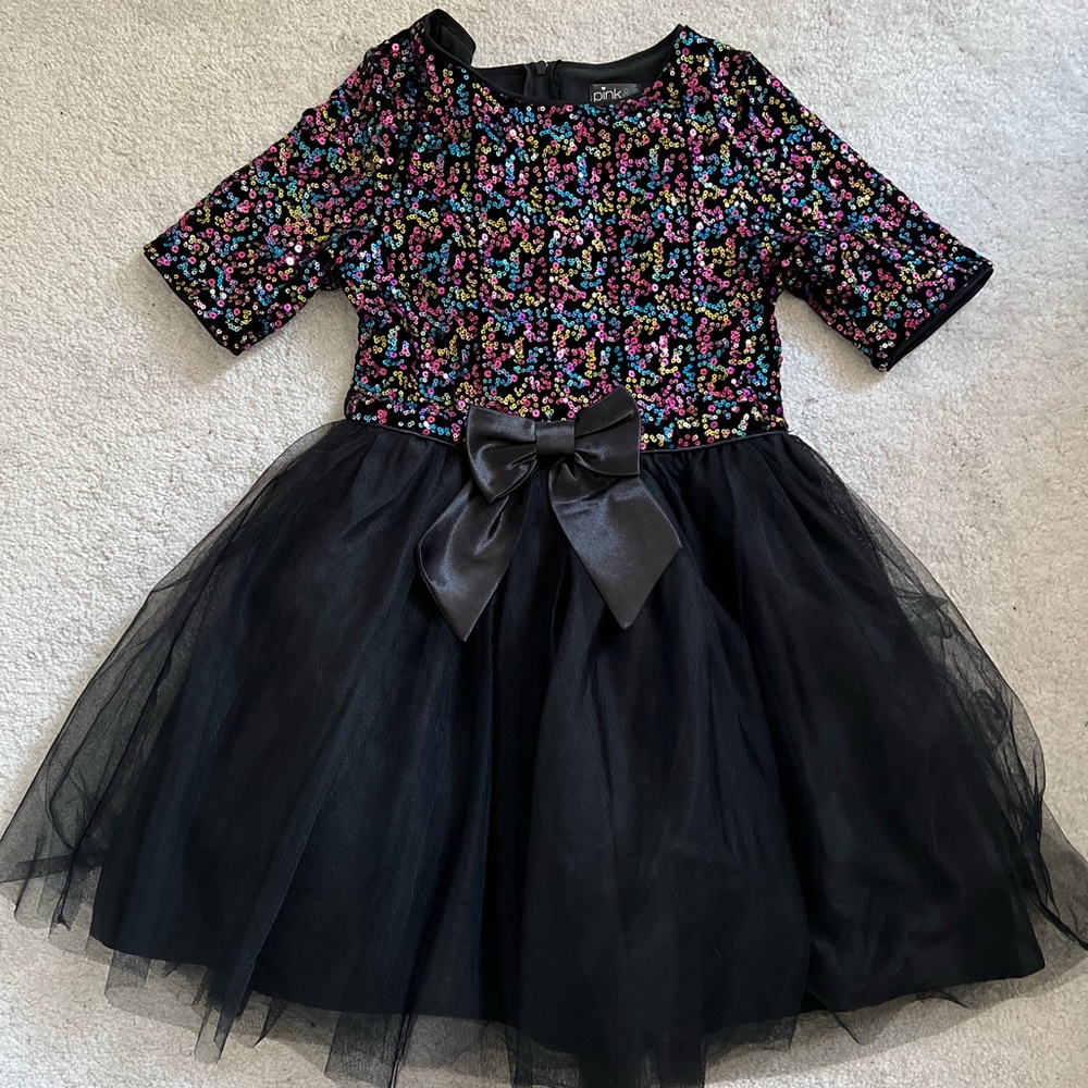 Multicolor sequin dress by Pink & Violet - Size 8